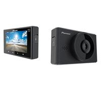 Pioneer VREC-170RS Telecamera da cruscotto: telecamera frontale con registrazione Full HD, grandangolo a 170°, localizzazione GPS, monitoraggio del parcheggio, display LCD da 3", controllo tramite app