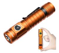 PIOOCAN S10Pro Torcia LED Ricaricabile, 2500 Lumen Super Luminoso Potente Professionale Torcia, 5 Modalità di Illuminazione, Alta Potenza, Impermeabile Flashlight per Campeggio/Escursionismo/Emergenza