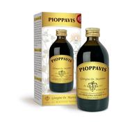 PIOPPAVIS Liquido alcoolico - 200 ml (integratore di betulla bianca, bucco, ortica, gramigna e altre erbe per il drenaggio dei liquidi corporei)