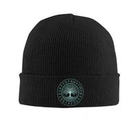 PIORUJK Albero della Vita Yggdrasil E Rune Cappelli Cofano Berretto Cappelli Design Cappello Lavorato A Maglia Primavera Strada Y2K Adulto Unisex Hippie Elastico cap