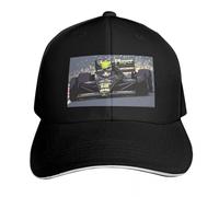 PIORUJK Ayrton Senna in Corsa Il Suo 1985 97T F1 Racecar Berretto da Baseball di Lusso tattico cap Derby Cappello Cappelli in Offerta Spiaggia da Donna da Uomo