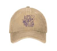 PIORUJK beabadoobee Mai Visto Berretti da Baseball Distressed Denim Lavato Cappello Snapback Unisex Outdoor Estate Cappello Morbido destrutturato