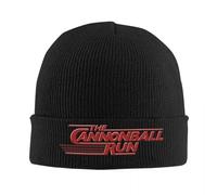 PIORUJK Cannonball Run Movie Logo Cappelli Lavorati a Maglia Outdoor Beanie Graphic Uomini Donne Copricapo Cappellini