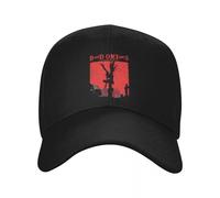 PIORUJK Cattivi presagi - LA Morte della Pace della Mente Cappello Uomo Donna Cappelli Vintage Berretti da Sole Berretto da Camionista Berretto Snapback Regolabile Berretto da Baseball