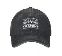 PIORUJK Donne Uomo Non Ho né Il Tempo né I Pastelli per Spiegare Berretto da Baseball Regolabile Trucker Cappello papà Baseball Snapback cap