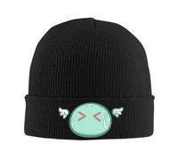 PIORUJK Genshin Impact Anemo Slime Cappello Lavorato a Maglia per Donna Uomo Skullies Berretti Cappelli Invernali Acrilico Anime Game Caldo Melone cap