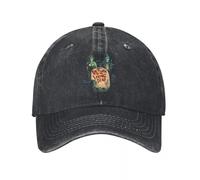 PIORUJK Il Ritorno dei Morti viventi Stile Unisex Berretti da Baseball Zombie Orrore Spaventoso Distressed Cappelli lavati Berretto Corsa all'aperto Snapback