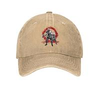 PIORUJK Lignaggio Vintage di Guerra Berretti da Baseball Uomini Donne angosciato Lavato Copricapo God of War Valhalla attività all'aperto Regalo Cappelli cap