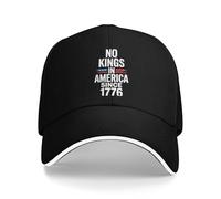 PIORUJK Nessun Re in America dal 1776 Berretto da Baseball Vintage Hip Hop Cappelli Coppia Estiva Donne Tennis Skate Cappelli da Baseball