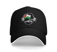 PIORUJK Palestina Bandiera Araba Casual Berretto da Baseball Estivo Cappello Trucker Escursionismo Caldo Pesca Snapback cap Femmina Maschio y2k Cappellini da Baseball