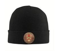 PIORUJK Personalizzato Roma SPQR Oro Romano Imperiale Aquila Bonnet Cappello Hip Hop Knit Cappello Uomo Donna Unisex Adulto Caldo Inverno Skullies Berretti Berretti