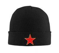 PIORUJK Personalizzato Socialista Jugoslavia Star Bonnet Cappelli Fresco Cappello Lavorato A Maglia per Le Donne degli Uomini Caldo Inverno Jugoslavo Bandiera Skullies Berretti Berretti