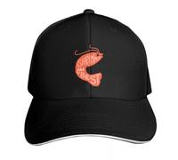 PIORUJK Shrimply Il miglior Berretto da Baseball Berretto da Pesca Cappello Maschile Cappello da Spiaggia Berretto da Baseball da Donna da Uomo
