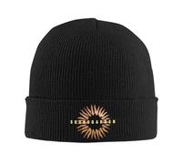 PIORUJK Soundgarden Black Hole Sun Knitted Caps Berretti da Uomo da Donna Cappelli Autunno Inverno Acrilico Casual Berretto da Melone
