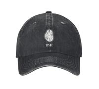 PIORUJK Tempo Salvador Dali Orologi Cappellini da Baseball retrò Distressed Lavato Estetico Art Snapback Cappello Unisex attività All'aperto Regolabile