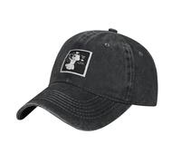 PIORUJK tra Il Senso di Colpa e la Paura scelgo la Felicità Fran Bow Outdoor Denim Lavato Berretto da Baseball da Donna Cowboy Maschio Snapback Caps da Uomo Cappello da Sole