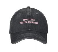 PIORUJK Unisex I Do all The Pretty Girls Capelli Stampato Berretto da Baseball Regolabile Trucker Cappello papà Baseball Snapback cap