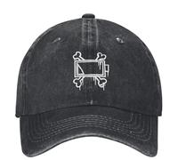 PIORUJK Uzi Portiere Osso Batttery Omicidio Droni Stampa Comica Casual Berretto da Baseball Cappello Trucker Cappelli da Trekking Donne Uomini Cool Cappelli da Baseball