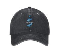 PIORUJK Vintage Enjoy The Silence Blue Depeche Cool Mode Berretto da Baseball Stile Unisex Distressed Denim Lavato Snapback cap Cappelli da Esterno cap