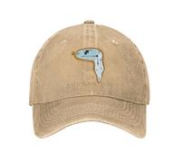 PIORUJK Vintage Salvador Dali Ispirato la Fusione Orologio Berretti da Baseball Unisex Distressed Denim Lavato Sole cap Arte Outdoor Golf Regalo Cappello