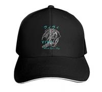 PIORUJK Vivy Typograph Fluorite Eye's Song Spring Anime 2021 Line Art Classic Berretto da Baseball Cappelli Divertenti Visiera da Spiaggia da Donna da Uomo