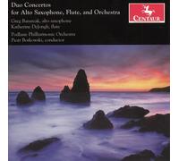 Piotr Borkowski Duo Concertos for Alto Saxophone, Flute & Orchestra (CD)