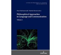 Piotr Stalmaszc Philosophical Approaches to Language and Comm (Copertina rigida)