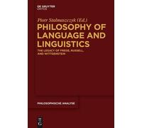 Piotr Stalmaszczyk Philosophy of Language and Linguistics (Copertina rigida)