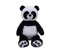 Pioupiou et Merveilles Peluche gigante di fabbricazione francese, XXL, Chouka Le Panda - 80 cm di altezza, tutto morbido per bambini, made in France - 16601
