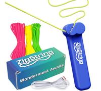 Pioupiou et Merveilles - Zipstring-Equilibrio tra Forza e gravità-Creare Figure-3 Colori Corde di 3 Dimensioni Infinite possibilità-Idea Regalo-Bambini-Adolescenti-Adulti, ZSV423