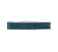 Piovaccari Nastro Double Velvet H 15 Mm L 7 Mt Smoking Blue