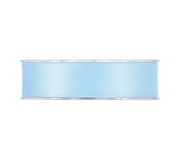 Piovaccari Nastro Matt Doppio Satin 25 Mm 15 Mt Light Blu