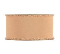 Piovaccari Nastro Organdy Ribbon H 50 Mm 10 Mt Caramel