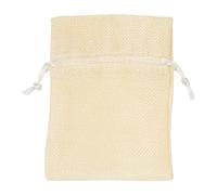 Piovaccari PIO623 Sacchetti Canvas, Crema, 10 pezzi, 9 x 12 cm