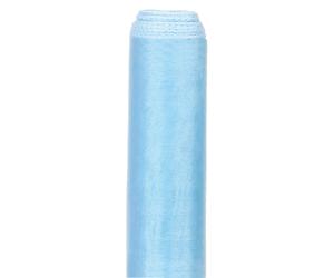 Piovaccari Rotolo Organza Single Tone H 50 Cm L 9 Mt Sky Blue