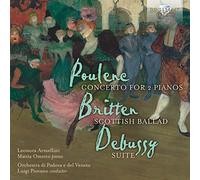 Francis Poulenc Poulenc: Concerto for 2 Pianos/Britten: Scottish Ballad/... (CD)