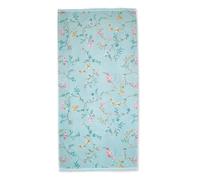 Pip Asciugamano da doccia Les Fleurs colore Blu dimensione 70 x 140 cm