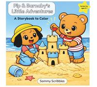 Pip & Barnaby’s Little Adventures: A Storybook to Color