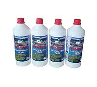Pip Detergente per Barche Eco Boat, Disincrostante Acido, Sgrassante Nautico, Completa Cura e Manutenzione della Imbarcazione, Professionale, Concentrato, Kit Flacone 4 x 1LT
