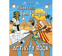 Pip Reid Moses and the Ten Plagues Activity Book (Tascabile) Beginners