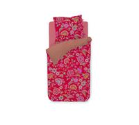 PIP STUDIO Biancheria da letto in percalle MATATA 70x90cm/140x200cm Rosso rosso scuro