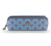 Pip Studio borsa da toilette Cyrille Cosmetic Bag Jaipur Flower S Blue