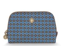 Pip Studio Coby Cosmetic Bag Triangle S Clover Blue