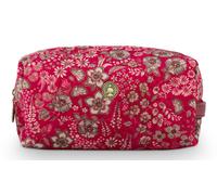 Pip Studio Coco Cosmetic Bag Quilted Daisy Dreams M Red