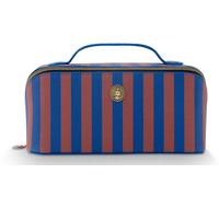 Pip Studio Cyrille Cosmetic Bag Stripe M Blue