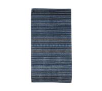 PIP STUDIO Geometric Print - Asciugamano blu scuro, 55 x 100 cm (1 pezzo)