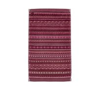 PiP Studio Geometric Print - Asciugamano rosa scuro, 55 x 100 cm (1 pezzo), reggiseno