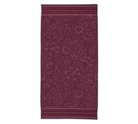 Pip Studio Jasmin Jaquard - Telo doccia, 70 x 140 cm, colore: Rosa scuro