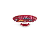 PIP STUDIO Mini Alzata per Torta BLOOMING TALES 21cm Fantasy Rosso Scuro rosso scuro