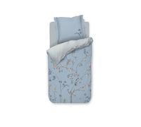 PIP STUDIO Percalle Biancheria da Letto BAMBOO BLOSSOM 70x90cm/140x200cm Azzurro azzurro